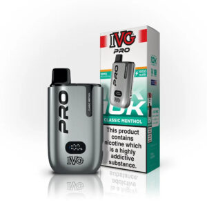 IVG Pro 12 Kit 10mg Classic Menthol rechargeable pod vape